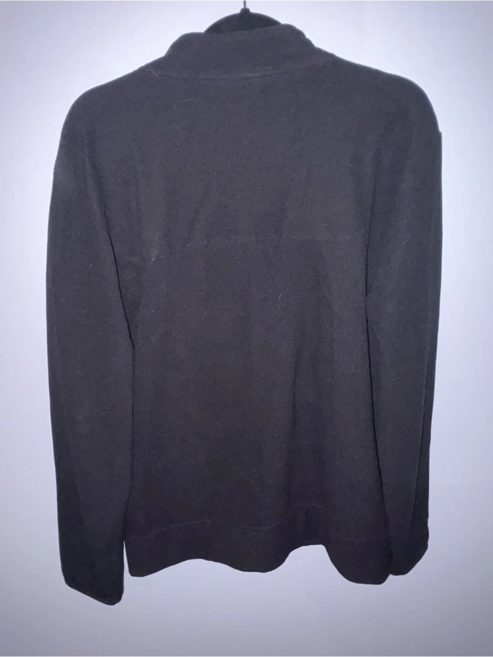 The North Face Men's Black Full-Zip Fleece Jacket - Logo Chest